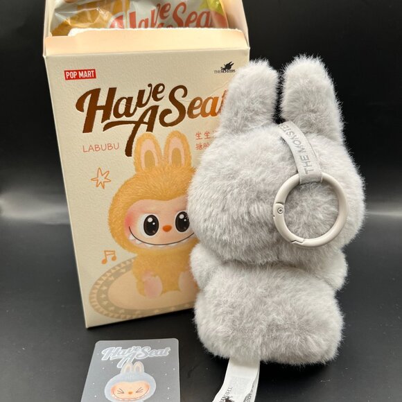Pop Mart Labubu "Have a Seat" Series - Hehe with Box & Authentication Card - Picture 3 of 8